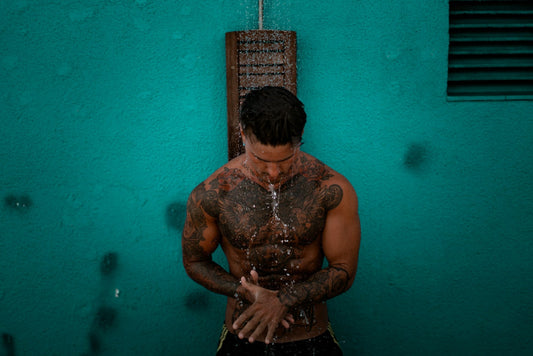 cleaning tattoo